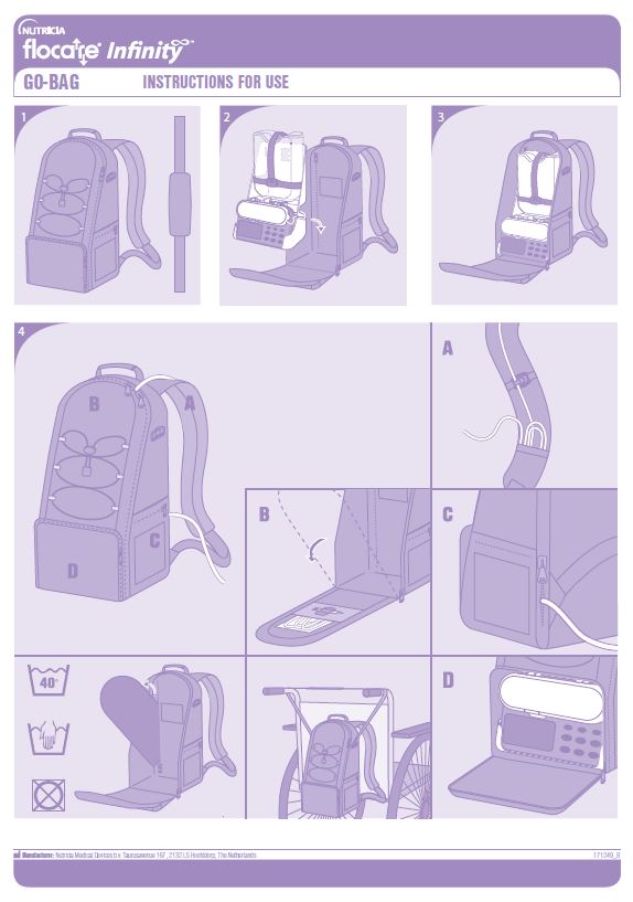 FEEDING PUMP ACCESSORIES – BAGS IFU cover