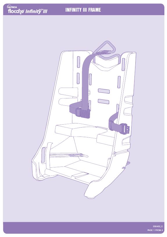 FEEDING PUMP ACCESSORIES – INFINITY III FRAME IFU cover