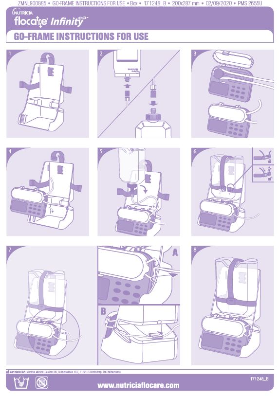 FEEDING PUMP ACCESSORIES – INFINITY II GO FRAME IFU cover