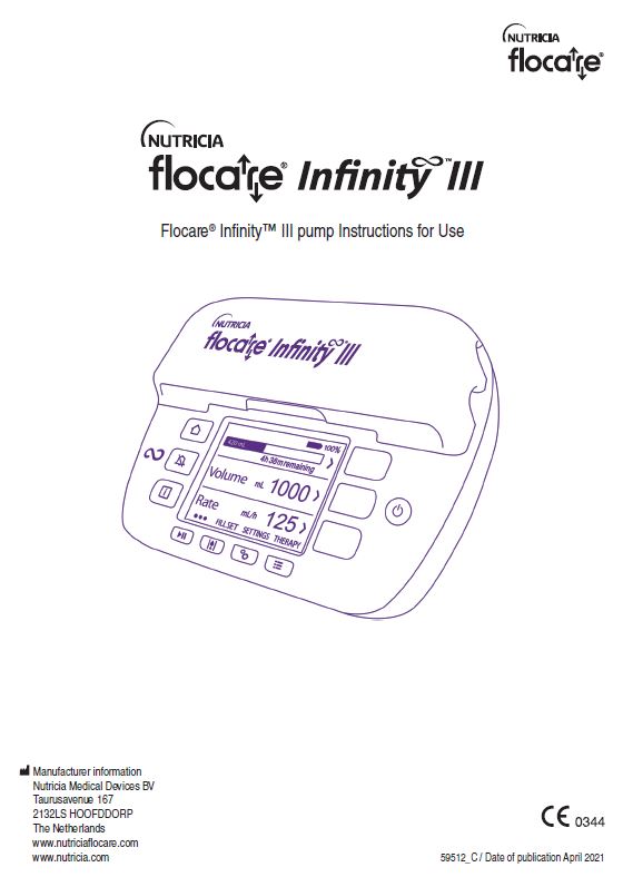 FLOCARE INFINITY III PUMP IFU cover